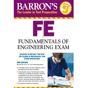 barrons fe fundamentals of engineering exam 3ed